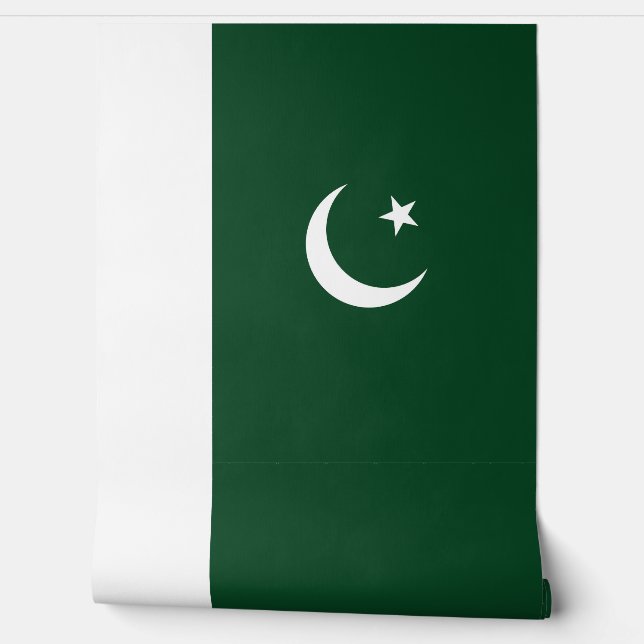 Pakistan-Flagge Tapete (Abrollen)