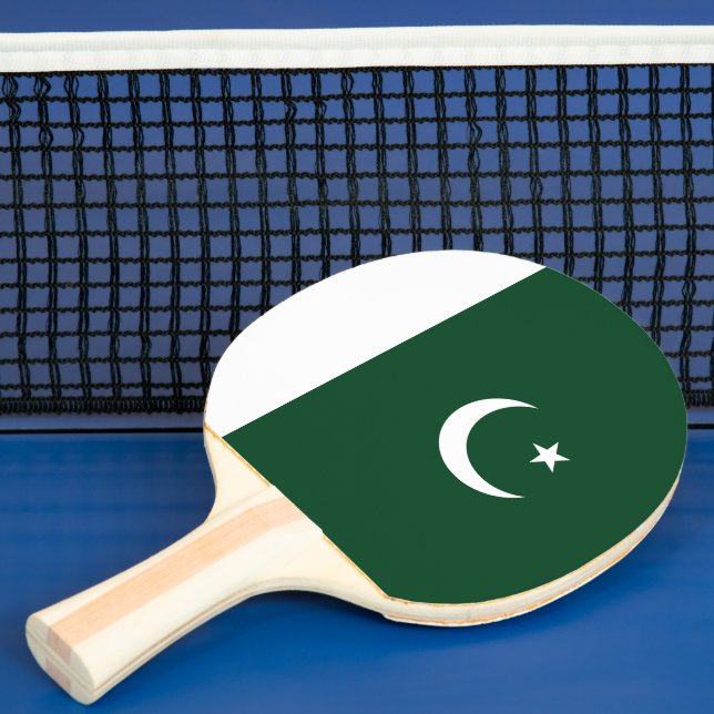 Pakistan-Flagge Tischtennis Schläger (InSitu)