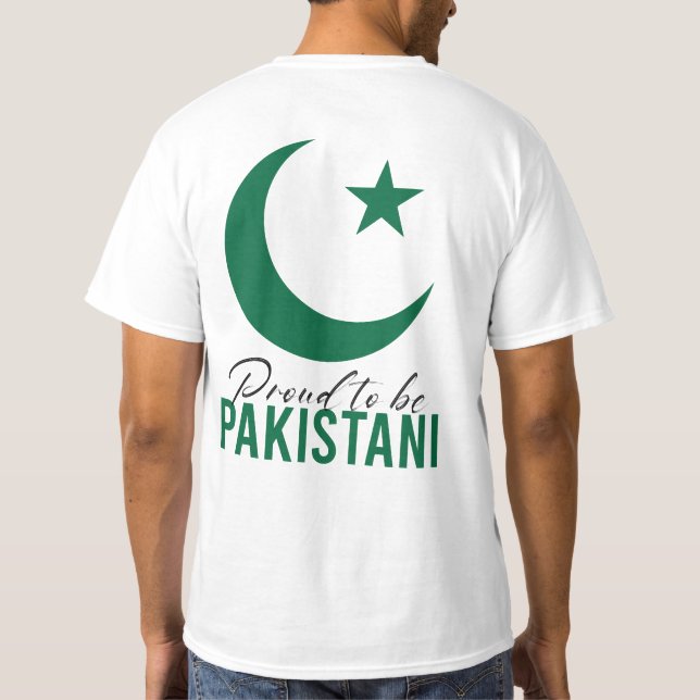 Pakistan Independence Day TShirts (Rückseite)