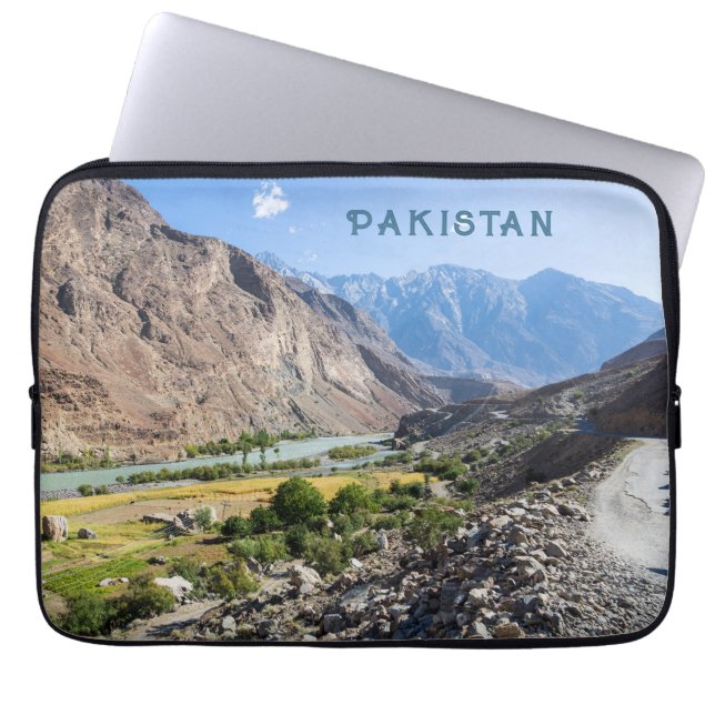Pakistan Laptopschutzhülle (Vorderseite)