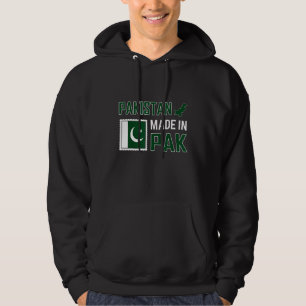 Pakistan Pakistan Karte Pakistan Flagge Hoodie