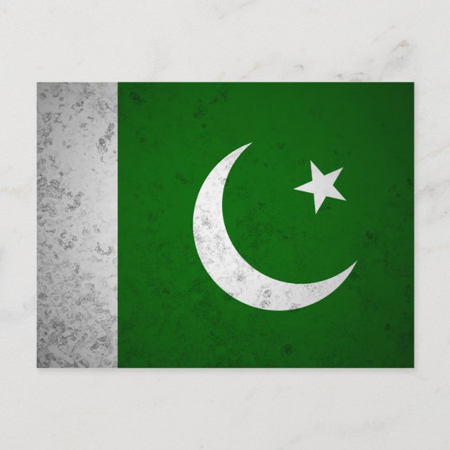 Pakistan Postkarte (Vorderseite)