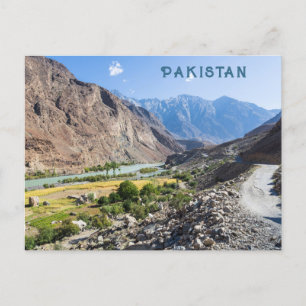 Pakistan Postkarte
