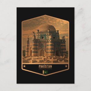 Pakistan Postkarte