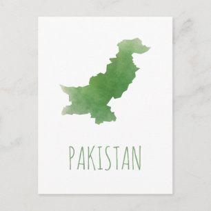 Pakistan Postkarte