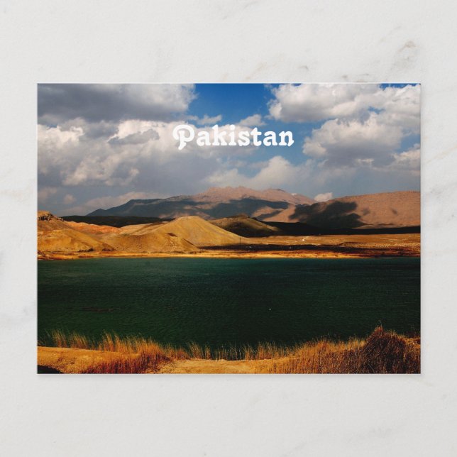 Pakistan Postkarte (Vorderseite)