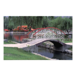 Pakistan, Region Skardu. Shangri-La-Lodge Fotodruck