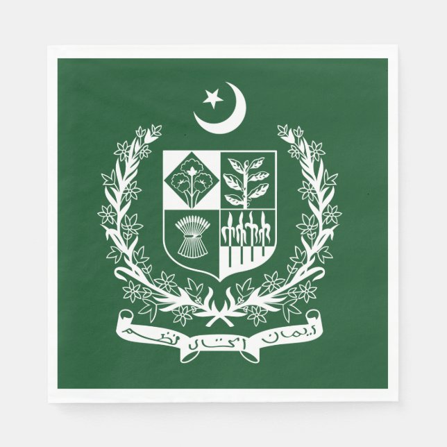 Pakistan Serviette (Vorderseite)