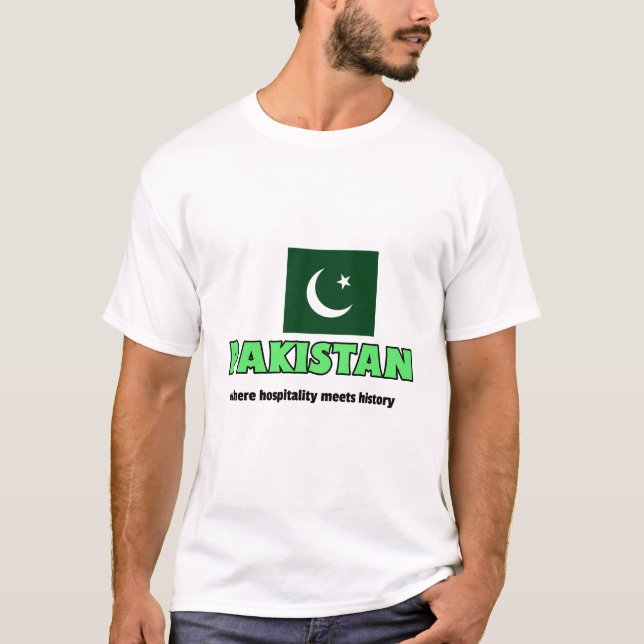 Pakistan, wo Gastfreundschaft T-Shirt (Vorderseite)