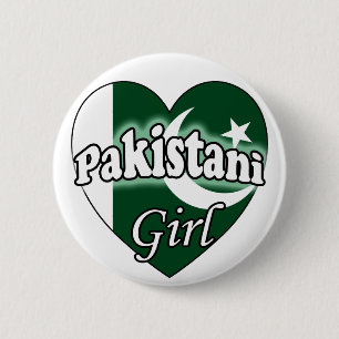 Pakistani Girl Button