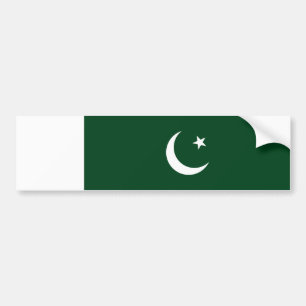 pakistanische Flagge Autoaufkleber