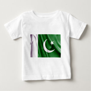 pakistanische Flagge Baby T-shirt