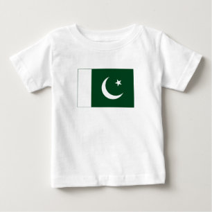 pakistanische Flagge Baby T-shirt