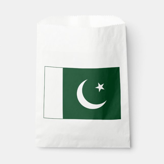 pakistanische Flagge Geschenktütchen (Vorderseite)