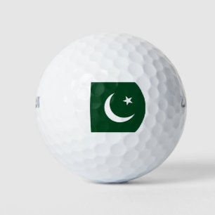 Pakistanische Flagge Golf Ball