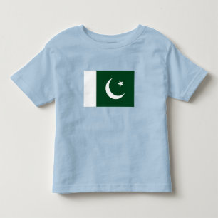 pakistanische Flagge Kleinkind T-shirt