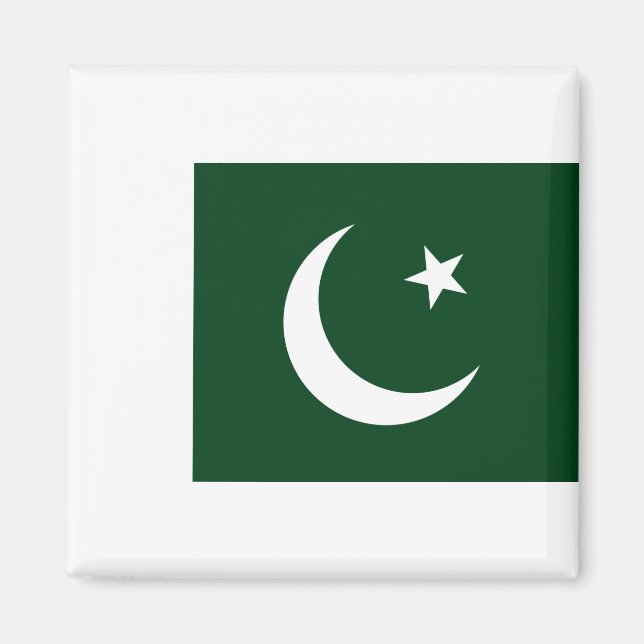 pakistanische Flagge Magnet (Vorne)