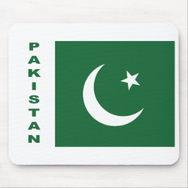 pakistanische Flagge Mousepad