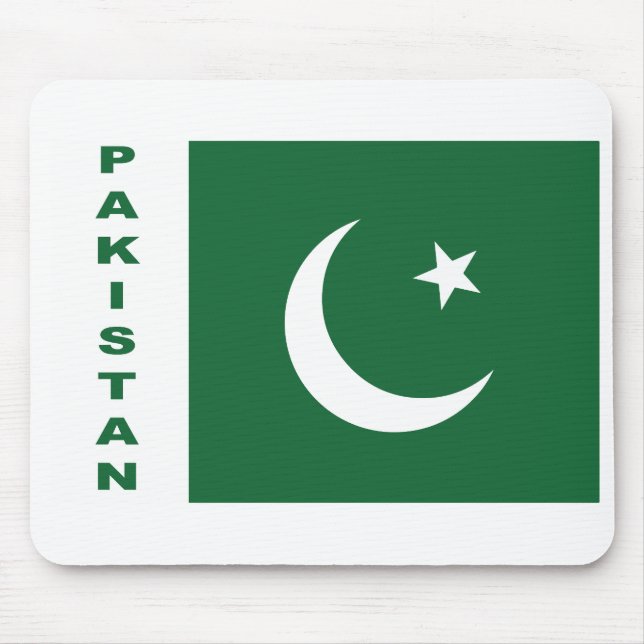 pakistanische Flagge Mousepad (Vorne)