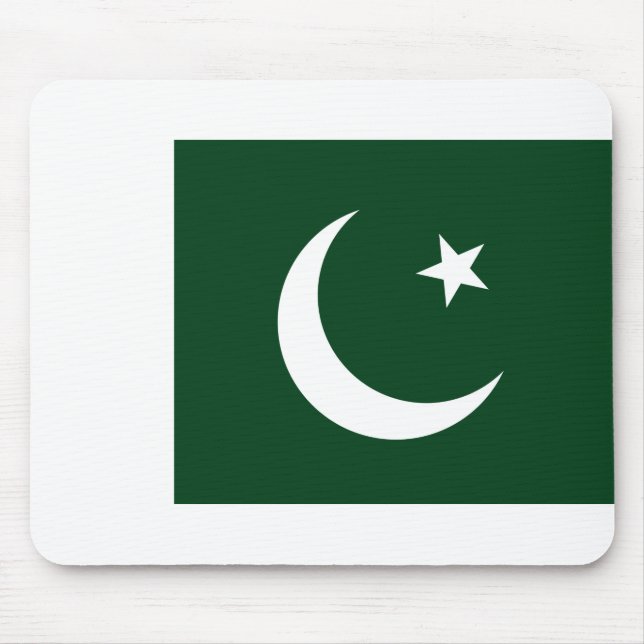 pakistanische Flagge Mousepad (Vorne)