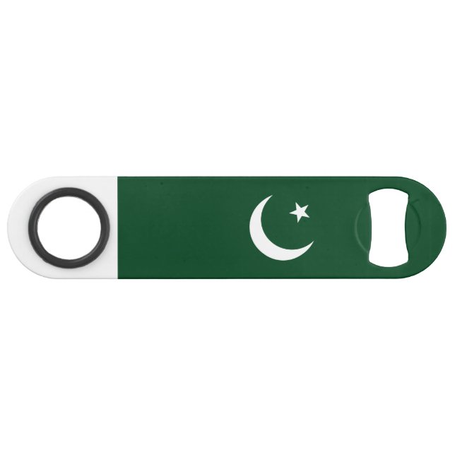 pakistanische Flagge Speed Flaschenöffner (Vorderseite (Horizontal))