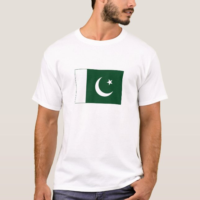 pakistanische Flagge T-Shirt (Vorderseite)