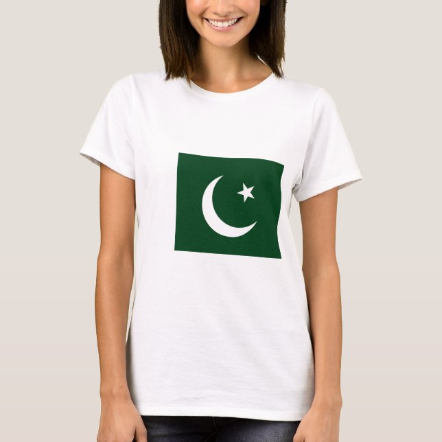 pakistanische Flagge T-Shirt (Vorderseite)