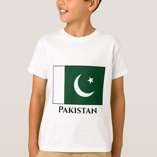 pakistanische Flagge T-Shirt (Vorderseite)