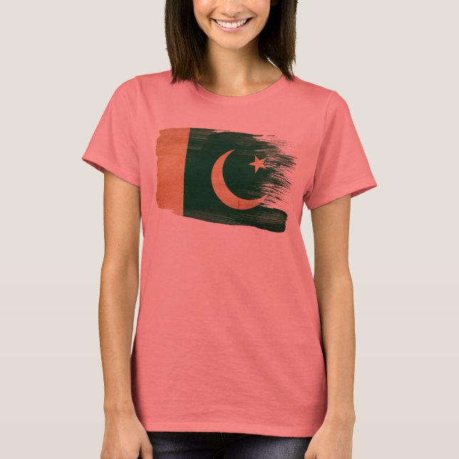 pakistanische Flagge T-Shirt (Vorderseite)