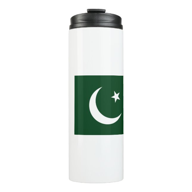 pakistanische Flagge Thermosbecher (Vorderseite)