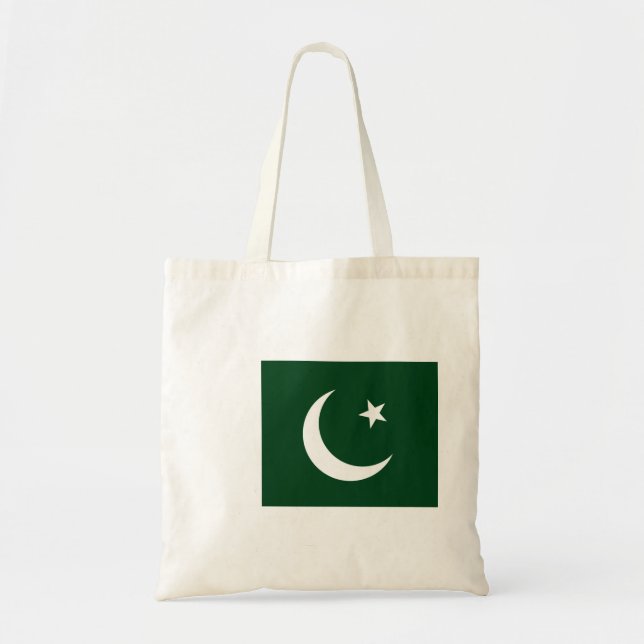 pakistanische Flagge Tragetasche (Vorne)