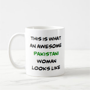 pakistanische Frau, phantastisch Kaffeetasse