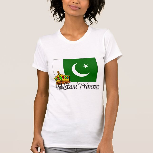Pakistanische Prinzessin T-Shirt (Vorderseite)