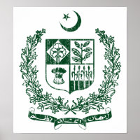 pakistanische Wappen