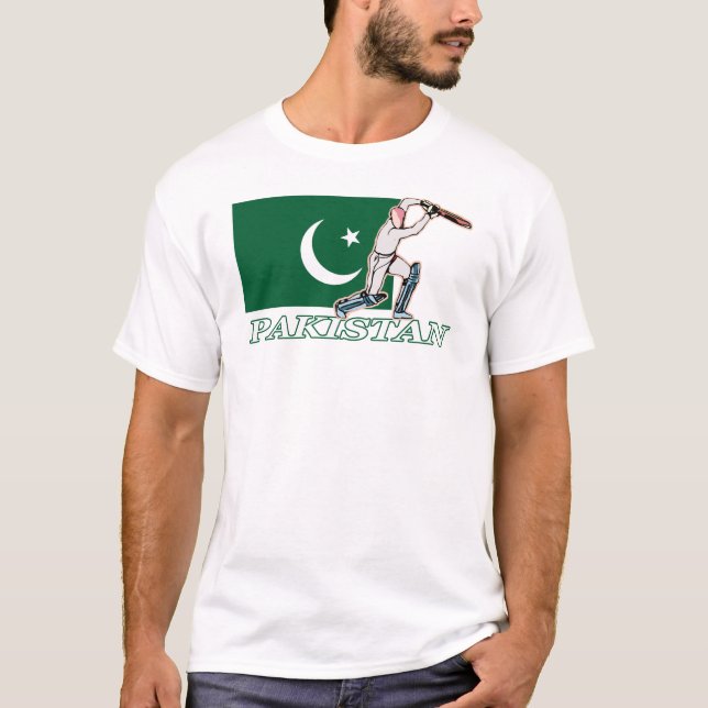 Pakistanischer Kricket-Spieler T-Shirt