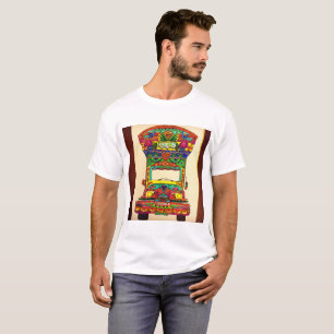 Pakistanischer schöner LKW-Kunst-T - Shirt