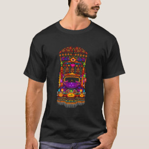 Pakistanisches LKW-Kunst-T-Shirt T-Shirt