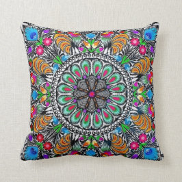 Pakistans LKW-Kunst-Blumenthrow-Kissen Kissen