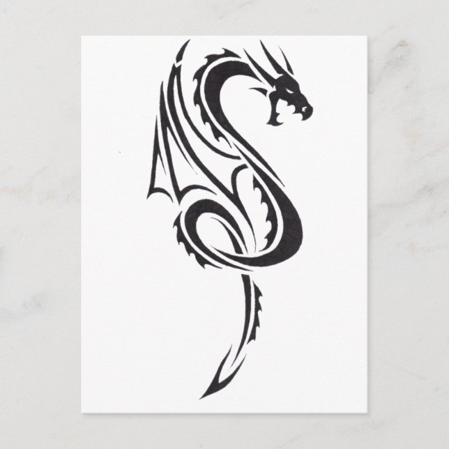 Pakt des Drachen B1 Postkarte (Vorderseite)