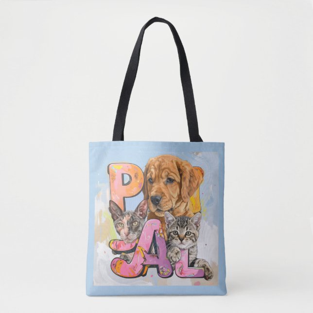 Pal Dog and Cats Plus Personalize Name  (Vorderseite)