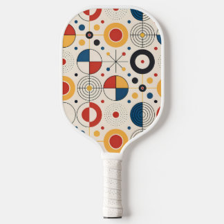 Pala de pickleball diseño geométrico schläger