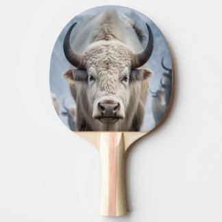Pala de Ping Pong Búfalo Blanco Majestuoso Tischtennis Schläger
