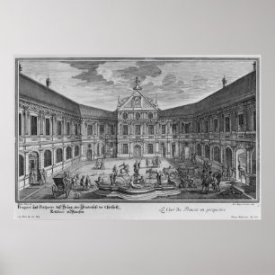 Palace at Munich, Germany Poster