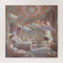 Palace Dreamscape Psychedelic Rococo Revival Mural