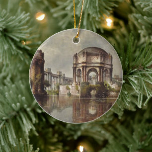 Palace of Fine Arts Lagune Anpassbar Keramik Ornament