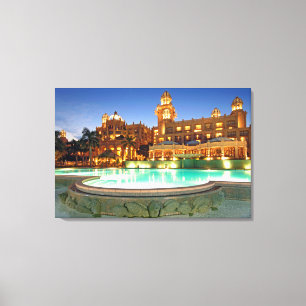 Palace Of The Lost City Hotel und Schwimmbad Leinwanddruck