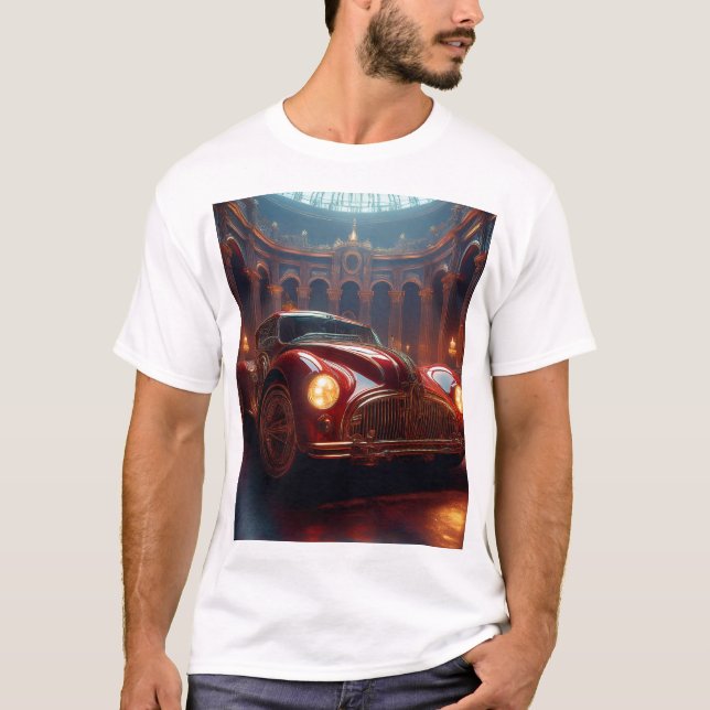 Palace Parked – Crimson Cruiser in the Grand Hall T-Shirt (Vorderseite)