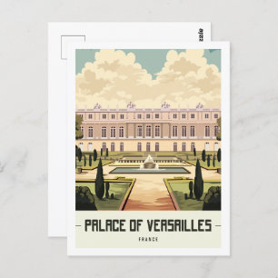 Palace Versailles Paris Frankreich Reisemarkt Postkarte