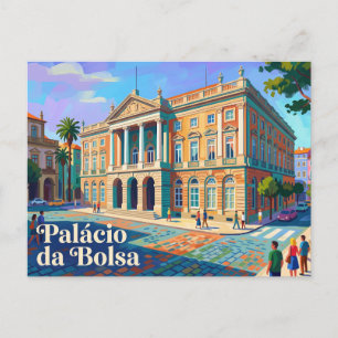 Palácio da Bolsa Portugal Postkarte