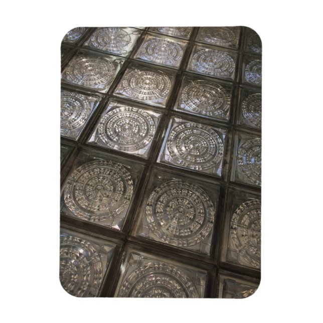 Palacio de Communicaciones, glass flooring Magnet (Vertikal)